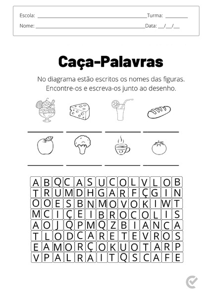 TurmaDoReino - Caça-palavras